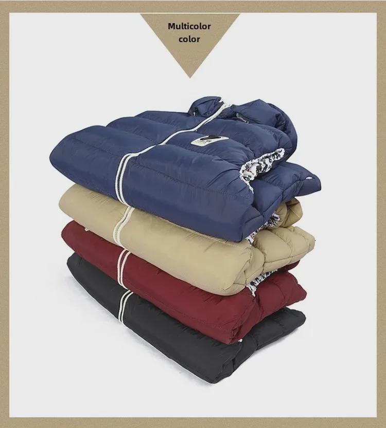 Мужской однотонный жилет из хлопка с капюшоном - модный молодежный кардиган