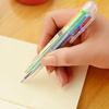 6 цветов 0,5 мм шариковая ручка с маслянистыми чернилами для офиса и школы, гладкая шариковая ручка для письма
