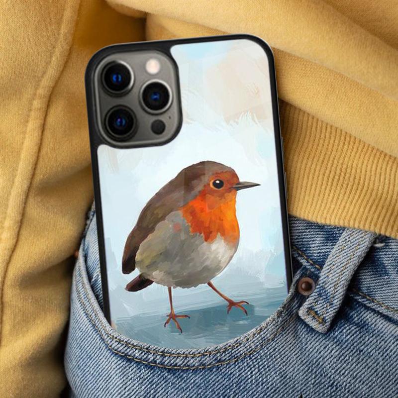 Chubby Bird Soft Phone Case for iPhone 17 Air 16e Pro max 15 Pro 13 14 Plus 11 12 MagSafe Magnetic Coque