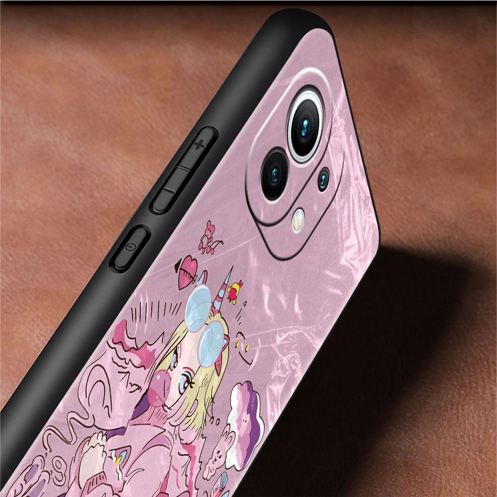 Чехол Opera Retro Girl Funda для Xiaomi Mi 11 Lite 5G NE 11T Pro 10T 9T Note 10 12 12X 12S, ультрамягкий силиконовый чехол для телефона