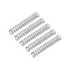 Compression Coil Springs, 0.3mm Wire Diameter, 2mm Outer Diameter, 10mm Free Length, 304 Stainless Steel, for Repairs, Experiments, Industrial