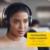 Jabra Evolve2 65 UC Stereo USB-A Подставка Черный Бинауральная Беспроводная Гарнитура с 37-часовым временем работы от аккумулятора, Специализированная Зарядная Подставка и 2-летняя Гарантия