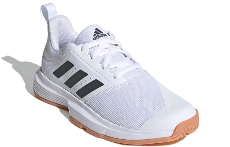 adidas Essence Indoor Низкие Топы Бадминтонная Обувь Унисекс Белый FU8400