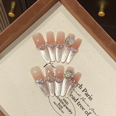 Первая любовь Чувство Ледяной блеск Вспышка Французский жемчуг Дробленый бриллиант Гуанхань Фея Может быть отсоединена и носиться Броня