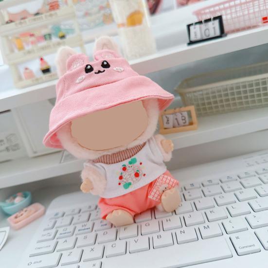 Набор одежды для куклы Футболка и шорты для 17-сантиметровых кукол La Bubu Ручная работа Стильный наряд Одежда для куклы Подарок для коллекционеров кукол