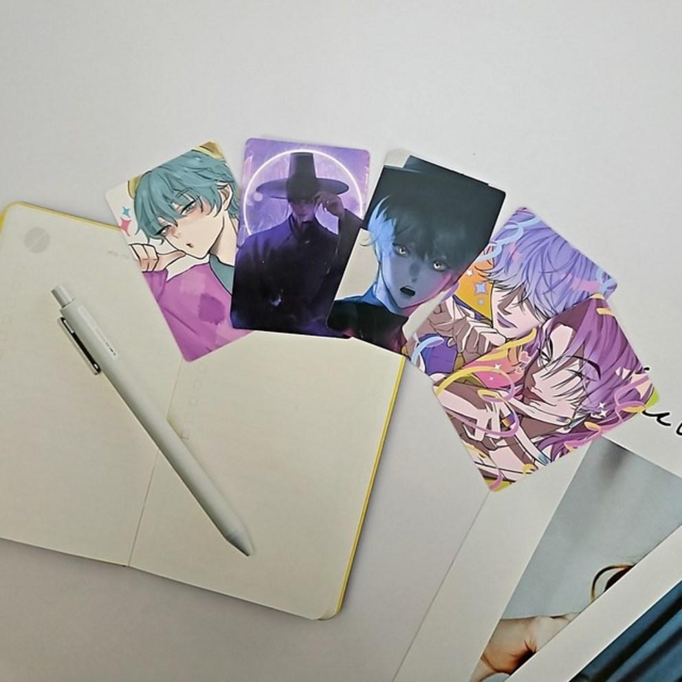 K-Pop Охотники на демонов Фотокарточка Hunttrix Lion Boys Даффи Фотокарточка Альбом Фото Кадехун Мерч, Вариант B. Львята, 1 шт.