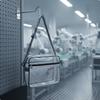 Антистатический пакет для чистых помещений Чистый прозрачный ПВХ Рюкзак для инструментов Легкий на прозрачном плече для
