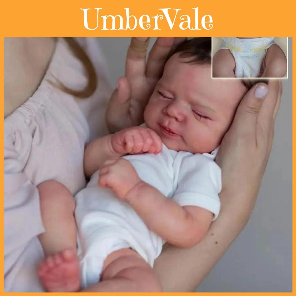 50cm Reborn Baby Doll Made Of Silicone For Gift And Collection Enthusiasts