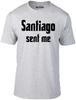 Футболка «Сантьяго прислал меня» – Смешная футболка в стиле ретро-телешоу с розыгрышами