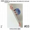 ATEEZ 9th Mini Album THE WORLD EP.2 OUTLAW Photocard HONGJOONG SEONGHWA SAN KPOP