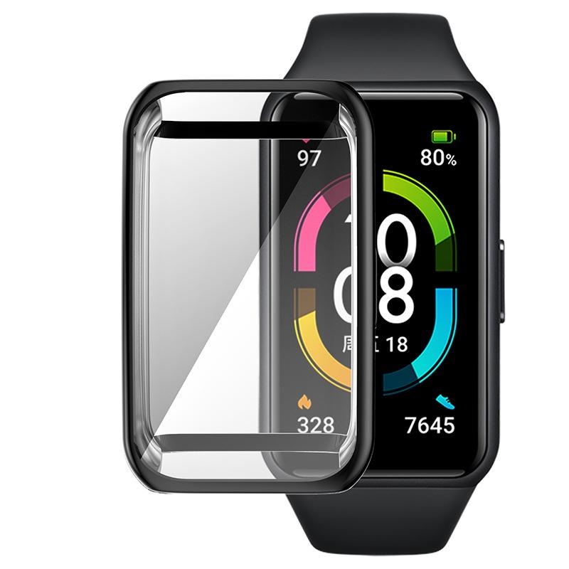 Силиконовый Чехол Защитная Крышка Оболочка Аксессуары для Huawei Band 8 7 6 / Honor Band 6