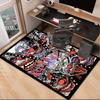Scary Clown Horror Office Rug Chair Mat, Game Carpet, Suitable for Front Door, Bedroom, Living Room, Desk, Holiday Gift
