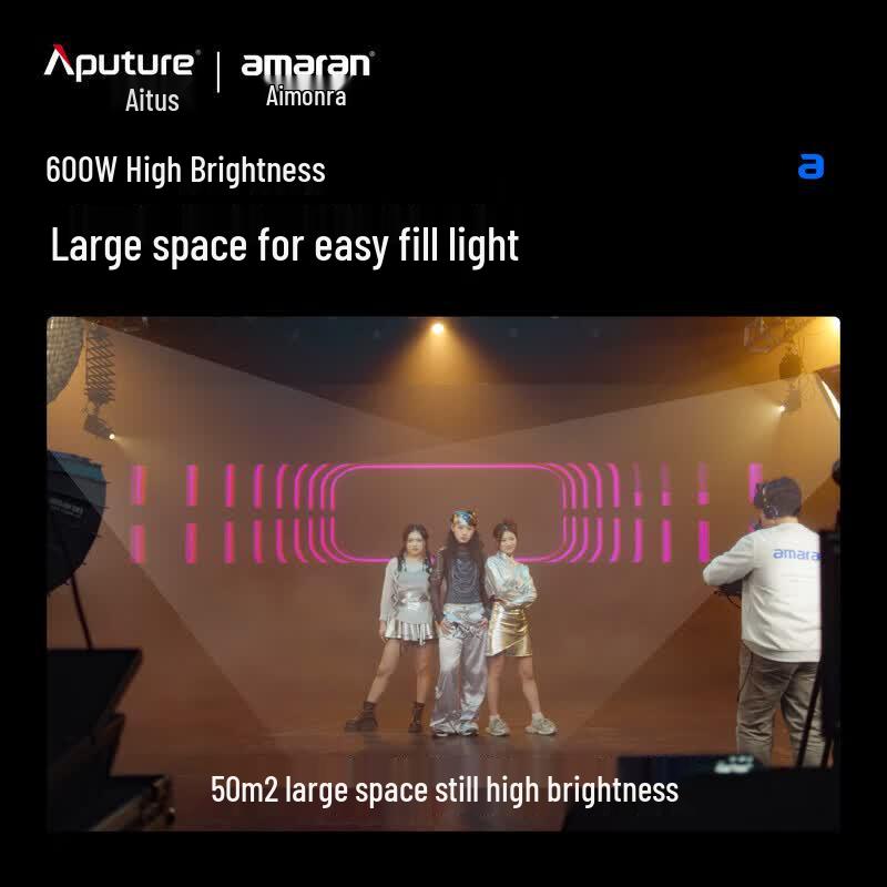 Aputure Amaran Halo 600x 600 Вт двухцветный COB светодиодный свет
