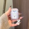 Корейский медведь кролик для AirPods 1 /1 защитный чехол pro1 беспроводные bluetooth 1/1 поколения чехол для наушников брелок