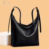 Genuine Leather Women's Bag Fashionable and Simple Tote Bag Cowhide Single-shoulder Crossbody Bag
