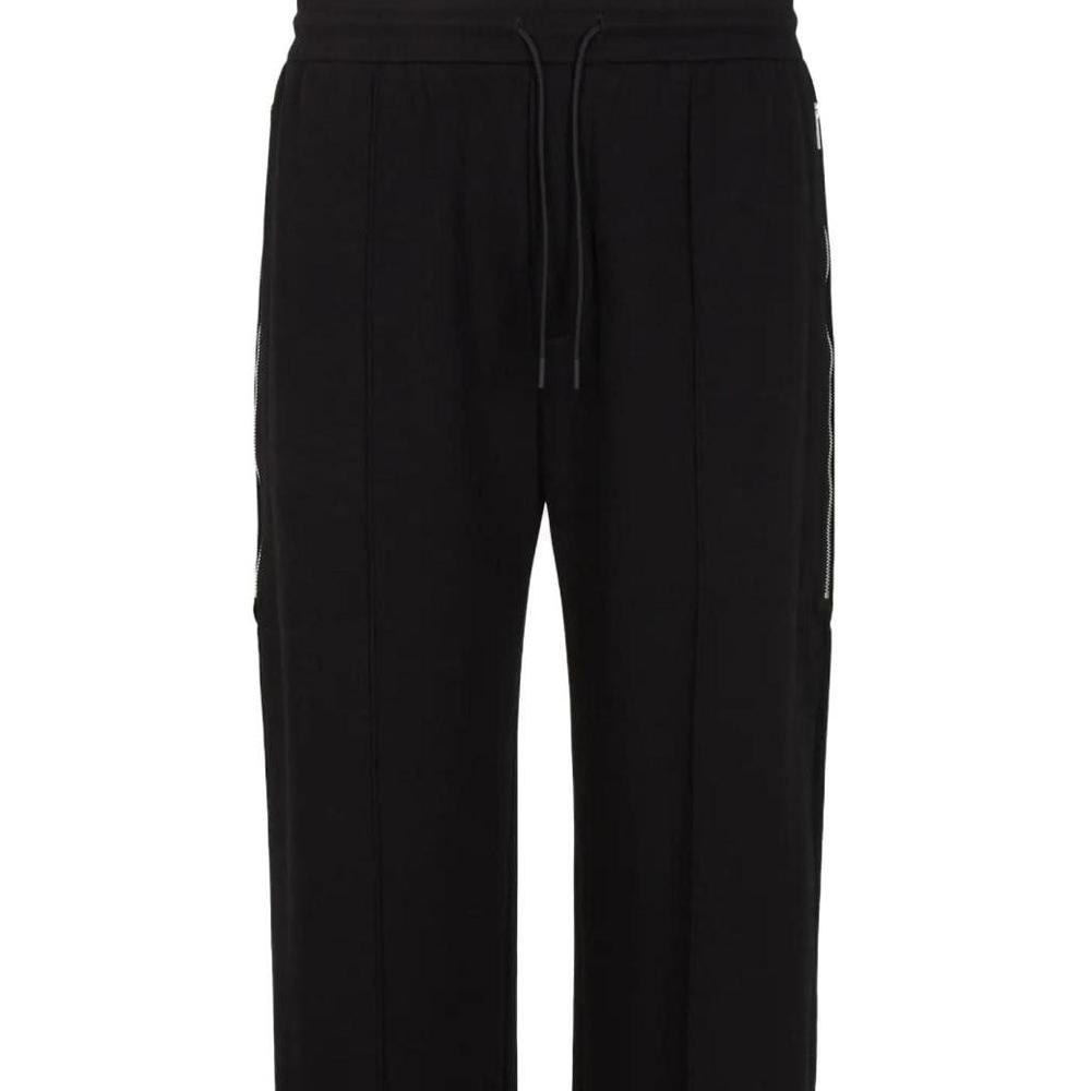 EMPORIO ARMANI SS23 Casual Pants Men's Black 6R1PU2-1JHSZ-0999
