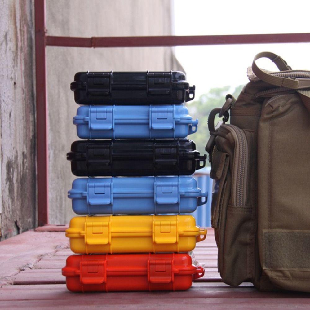 4 Color Survival Airtight Case ABS Travel Sealed Container Versatile Outdoor Storage Carry Box