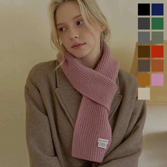 Sartor Merino Wool Cashmere Scarf WOMEN_Short