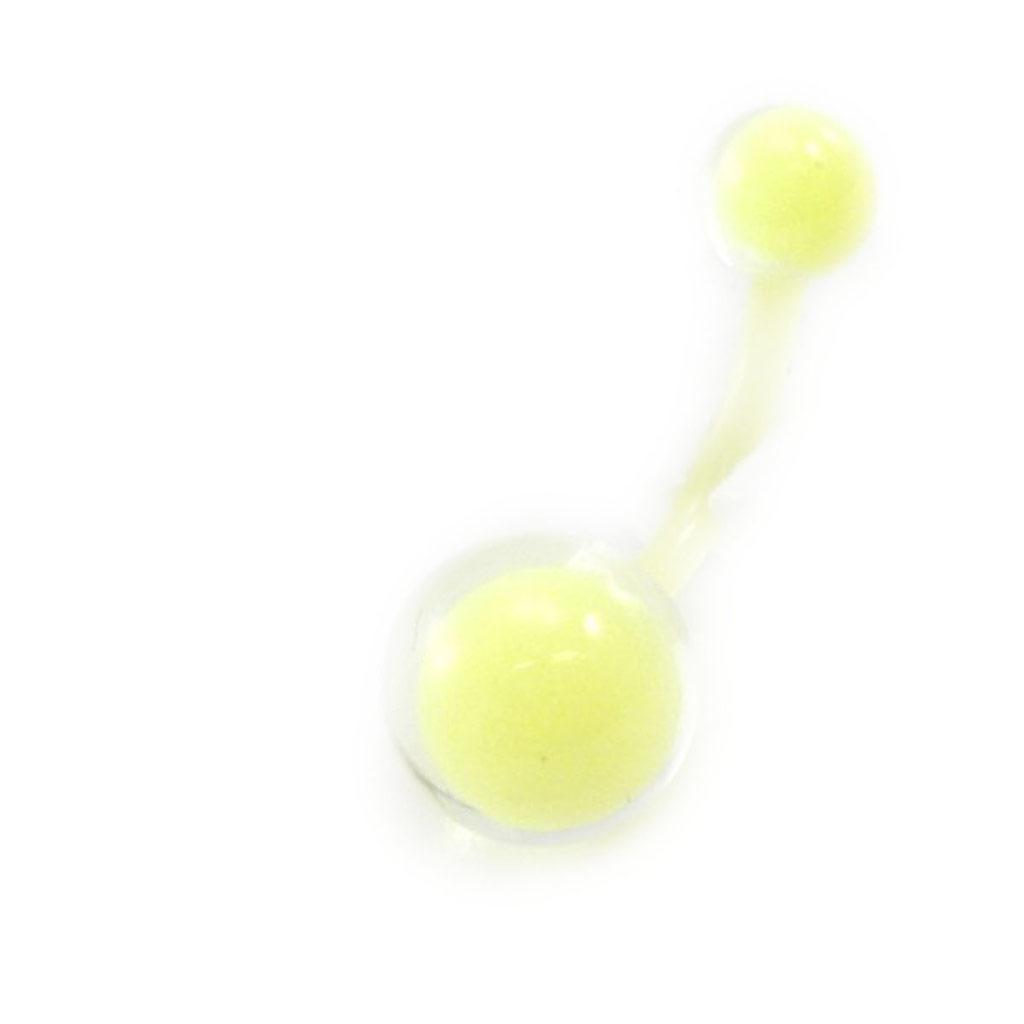 Les Trésors De Lily [I9477] - Желтый «окрашивающий» пирсинг