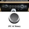Car Air Conditioner Button Cover Key Audio Switch Caps Replacement For BMW 5 7 Series X5 X6 F10 F18 F01 F02 520 523 525 530 730