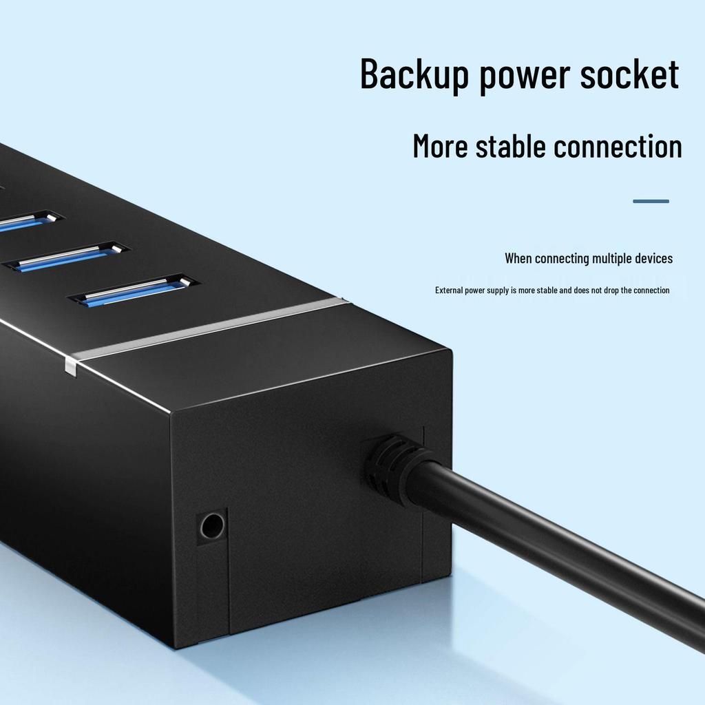 Высокоскоростной USB 3.0 многопортовый концентратор с вертикальным расширением для компьютеров