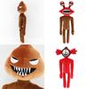 Soft And Cuddly Siren Head Plush Toy With Unique Big Mouth Clock Poop Monster Character