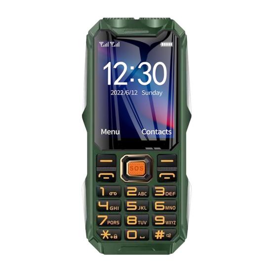 Elderly Phone Dual Card Slots Large Screen Loud Sound High Resolution Long Standby Time Double Torch Flashlight Multifunctional Vibration