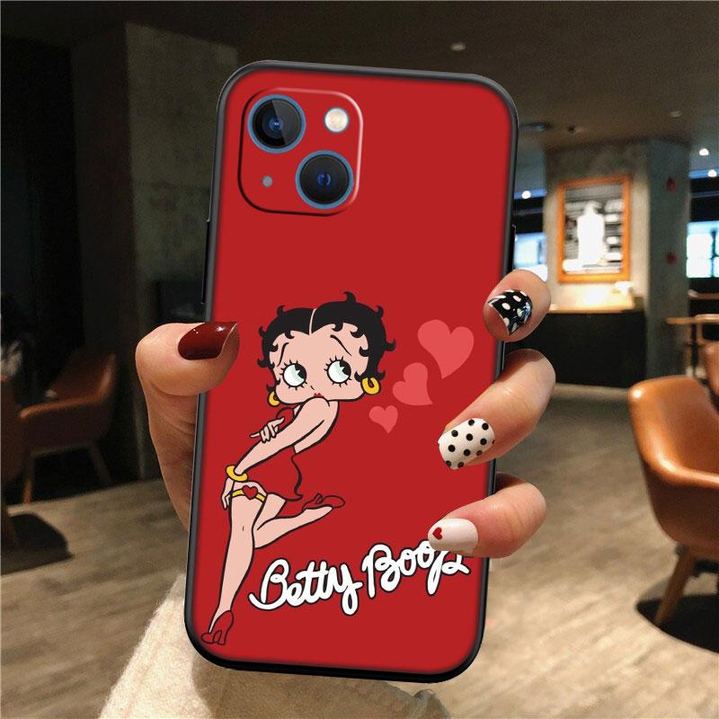 TR6 B-Bettys Art B-Boops Новый высококачественный чехол-ракушка для телефона Redmi Note 13 14 Pro+ Plus A3 A3X 13X 13C 13R 14S 14C 14R