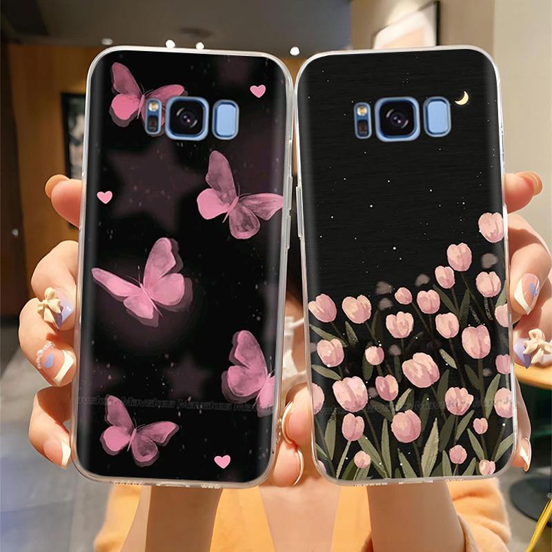 Чехол для Samsung Galaxy S8 Plus S 8 Чехол для телефона Милые Мультяшные Чехлы Расписной Мягкий ТПУ Чехол для Samsung S8 S8+ Защитный Fundas