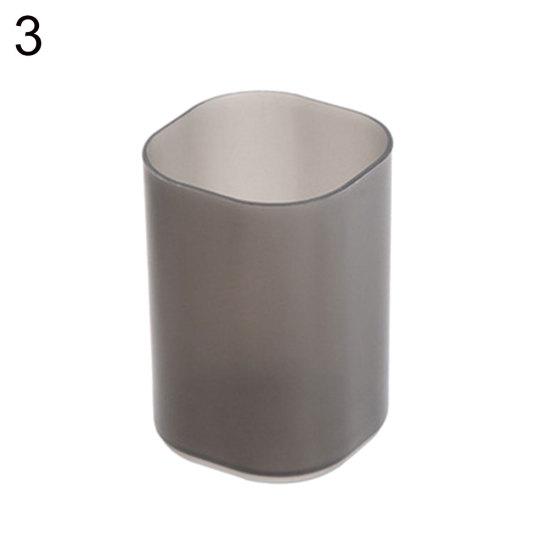 Desktop Transparent Makeup Brushes Pen Storage Box Cosmetics Tools Holder Case