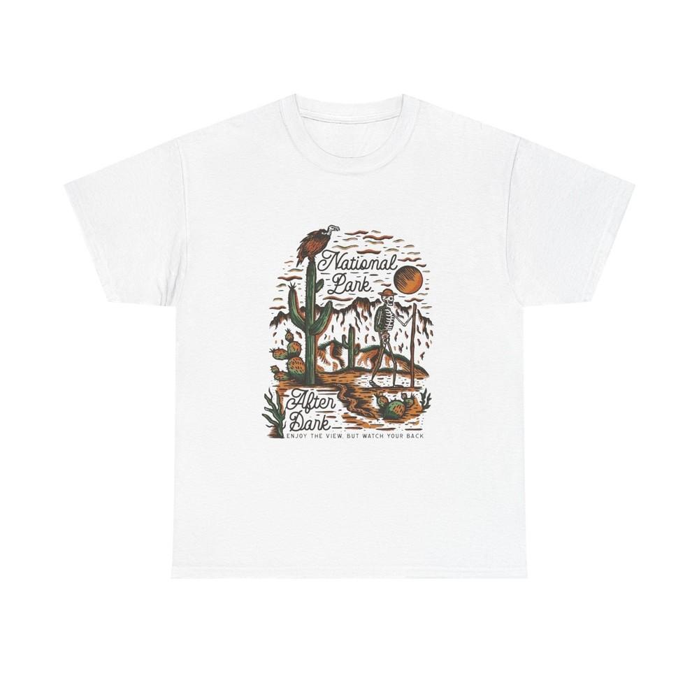 National Park After Dark Graphic T Shirt Unisex Heavy Cotton Tee Unisex T-Shirt