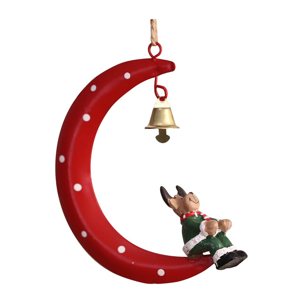 Железные рождественские подвески Санта-Клаус Снеговик Металлические подвески Реквизит Украшения для рождественской елки Украшения