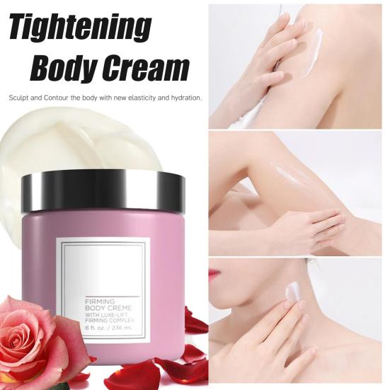 Champagne Firming Body Lotion Moisturizer Soothes Wrinkles Skin Tightening Lotion Anti-Aging Cream for Arm Leg