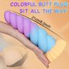 Anal Plug Huge Buttplug For Men Women Anal Dildos Soft Big Anal Sex Toys Colorful Silicone Prostate Massage Sex Shop Butt Plug