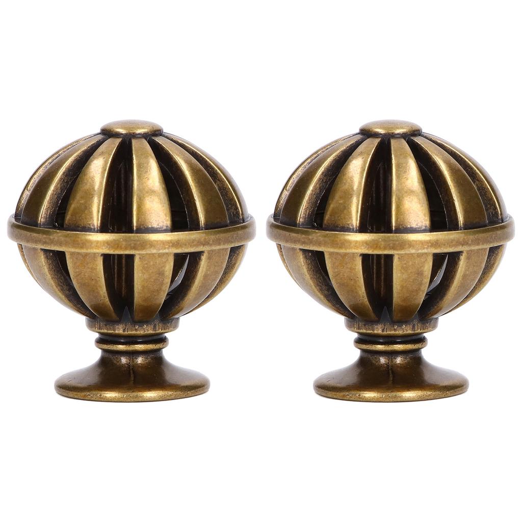 2Set Cabinet Knob Birdcage Hollow Closet Cabinet Drawer Knob из цинкового сплава для дома