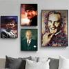 Smiling Mustafa Kemal Ataturk Portrait Canvas Print Wall Art Poster Positive Painting for Office Living Room Home Decor Cuadros