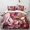 Одеяло 3D-печать Аниме Cardcaptor Sakura Комплект постельного белья Спальня Мягкий Современный S Удобный И