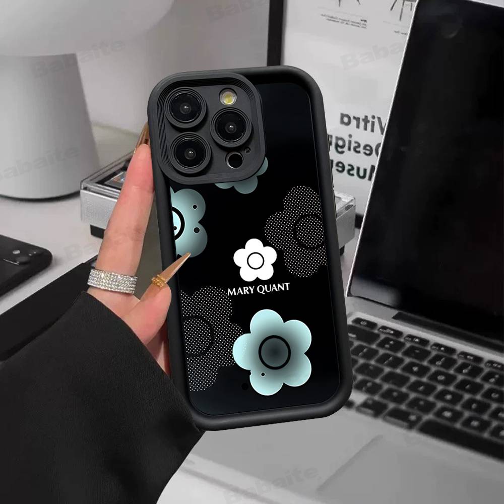 Fashion Pop Mary Quant Phone Case For IPhone 16 15 14 Plus 13 12 11 17 Pro Max Pro Soft Cover