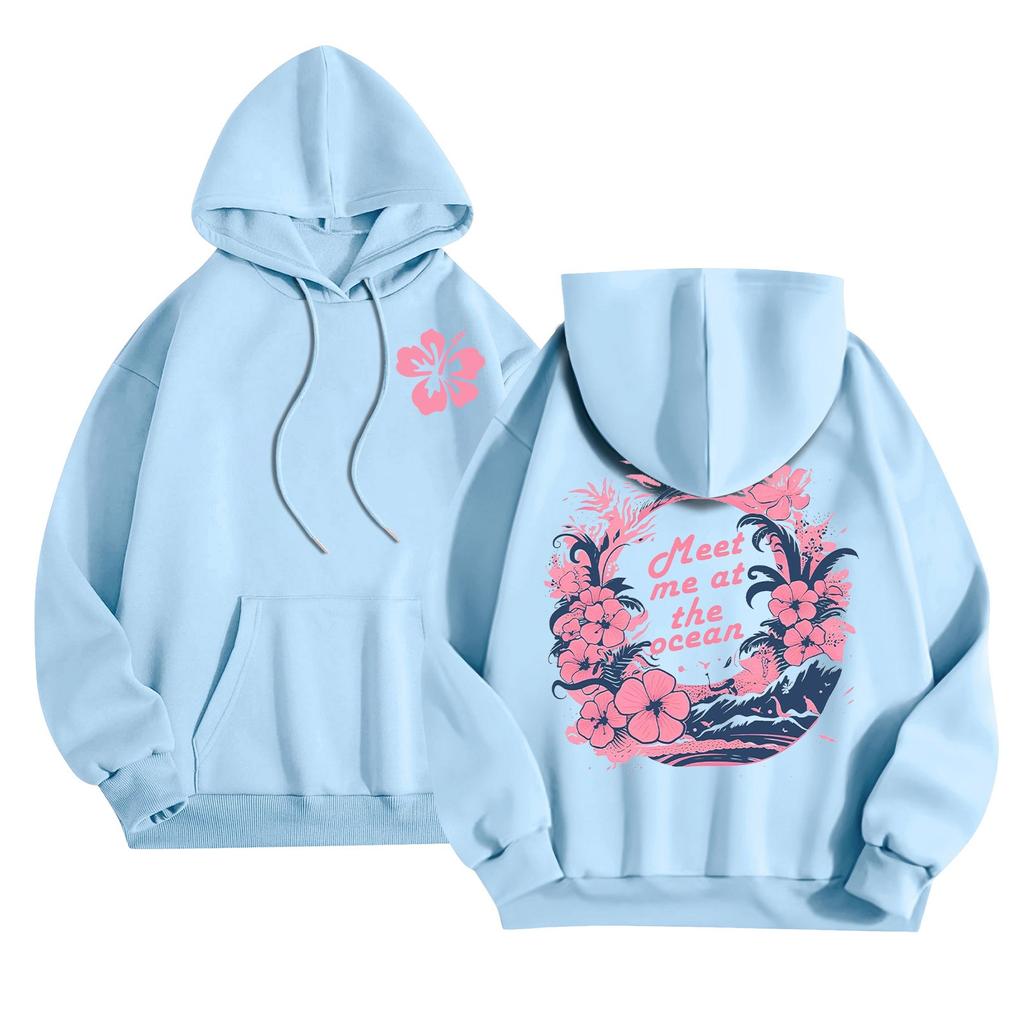 Hooded Sports Tracksuit Unisex Running Outfits Long Sleeve Pullover Hoodies Sweatshirt