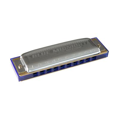 Губная гармошка HOHNER Blue Midnight A key 10 отверстий Blue Midnight 595/20