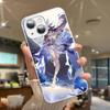 Genshin Impact Коломбина Закаленное Стекло Для iphone 14 13 12 11 Pro Mini XS MAX 14Plus X XS XR Чехол