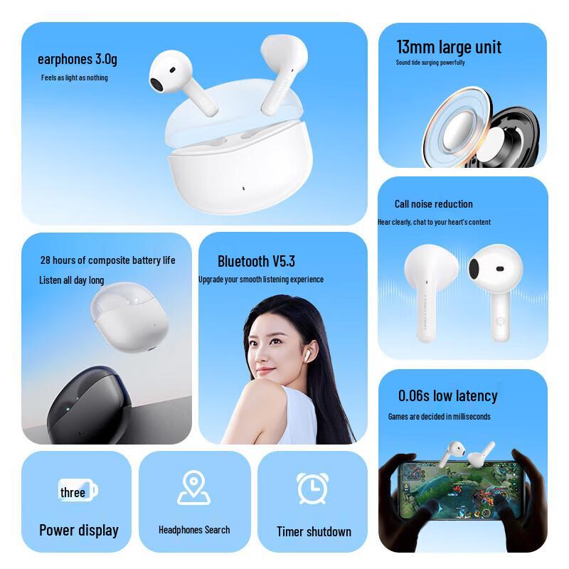 Edifier X1 Milk Bean True Wireless Bluetooth Earbuds