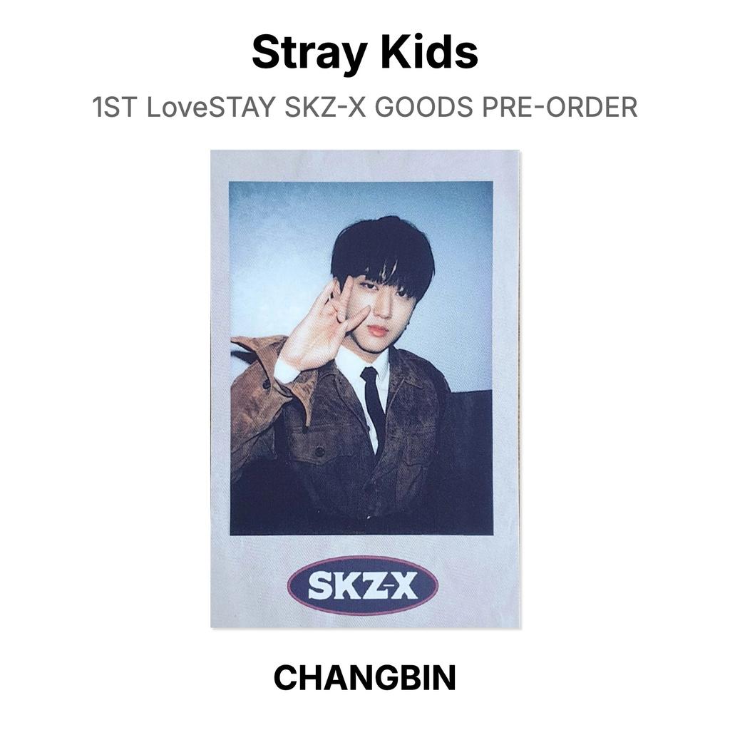 Stray Kids 1-й LoveSTAY SKZ-X ТОВАРЫ ПРЕДЗАКАЗ Официальная фотокарточка