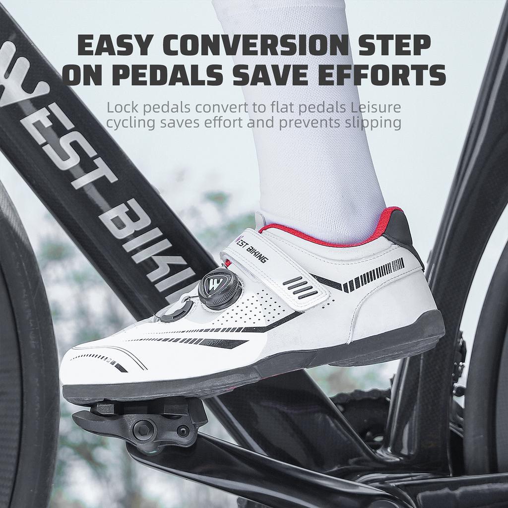 Самоблокирующийся адаптер для платформы Велосипедный замок Педали Преобразовать в плоские педали Преобразователь Велосипедная педаль