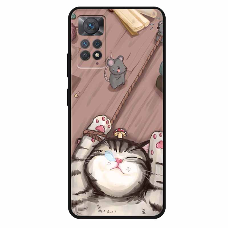 For Xiaomi Redmi Note 11 Pro 4G Case Soft Space Marble TPU Silicone Back Cover For Xiaomi Redmi Note 11Pro 4G Cases Bumper Shell