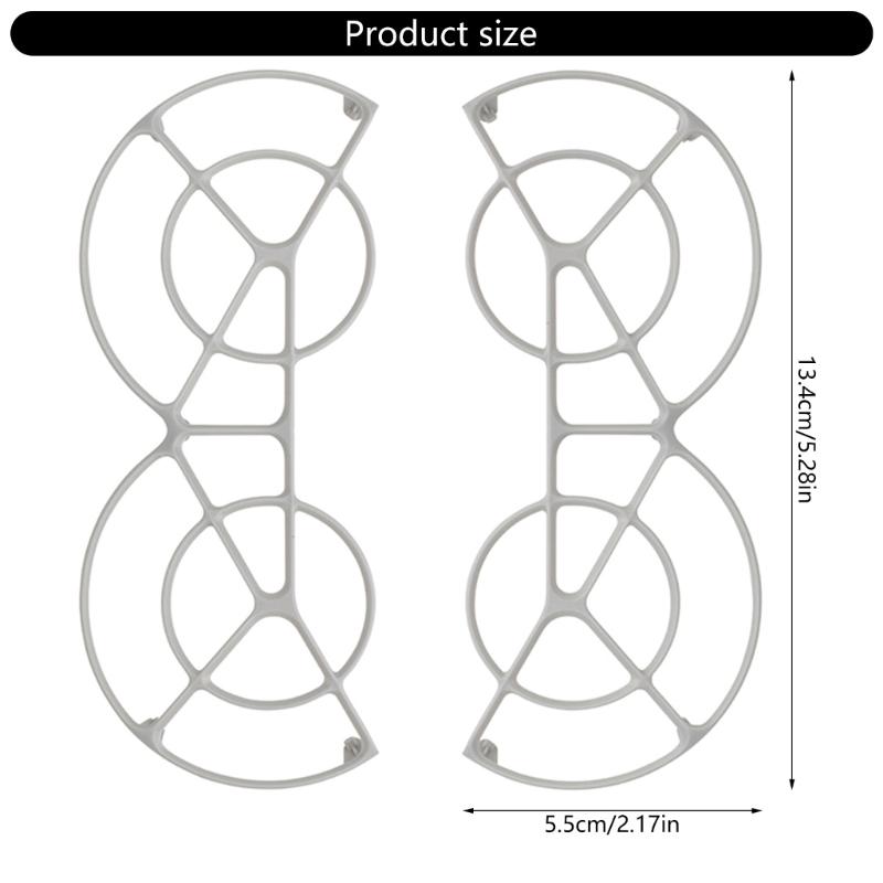 1 Set Propeller Protections Rings Safe UAV Flight Propeller Guard Easy Attachment Accessory for Quadcopter