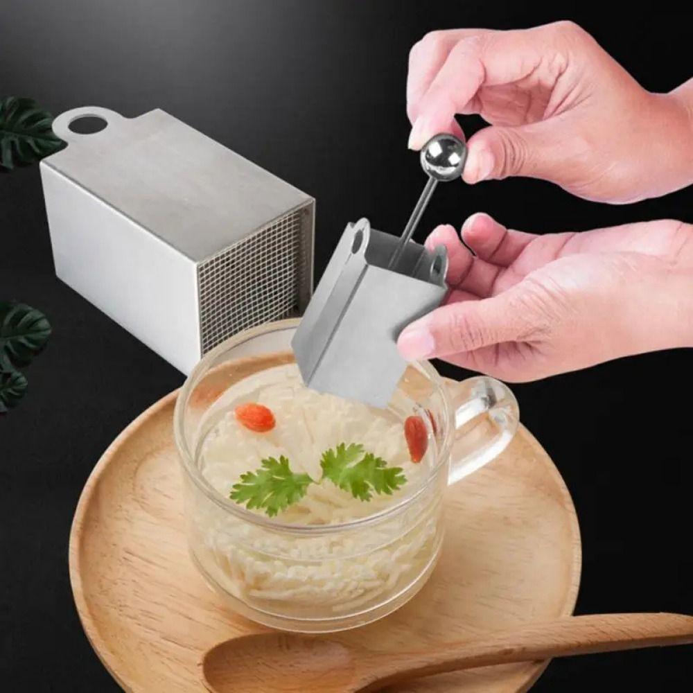 Stainless Steel Tofu Shredding Mold Manual Chrysanthemum Shape Slicer Practical Tofu Cutter  DIY