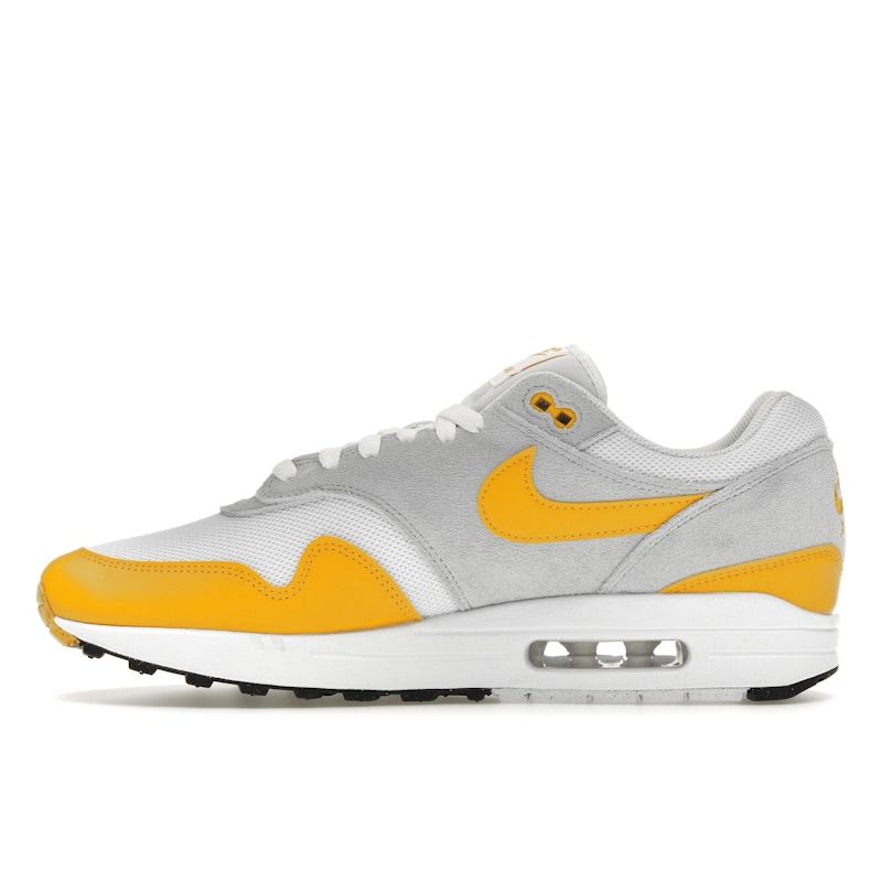 Nike Air Max 1 Essential University Gold Мужские кроссовки Желтые Белые Чисто-Платиновые FZ5808-100