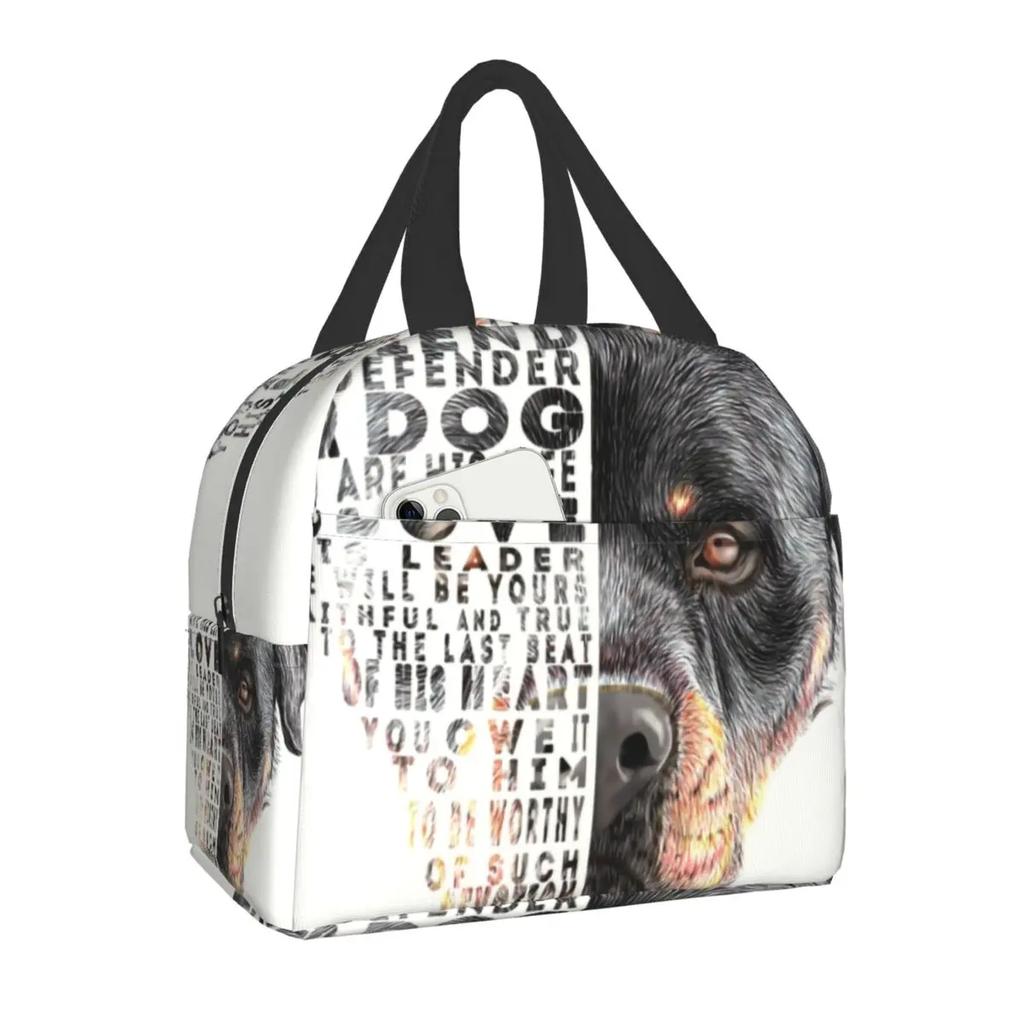 Индивидуальная сумка для обеда Border Collie для женщин, термохолодильник, изолированные ланч-боксы для детей, школьников, сумка для хранения свежих фруктов
