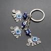 Blue Eye Keychain Lucky Elephant Pendant Keychain Demon Eye Pendant Bag Pendant